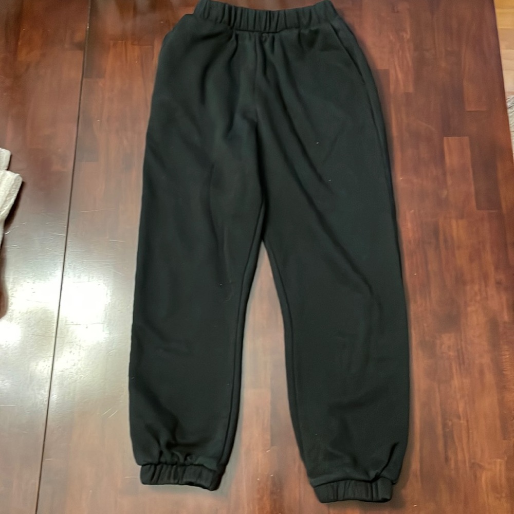 Black Zara sweatpants